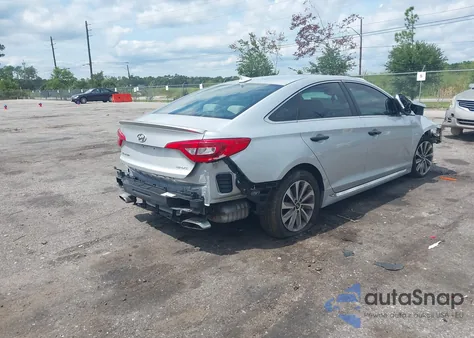 2016 Hyundai Sonata Sport из США, поврежденный, VIN 5NPE34AF5GH344010